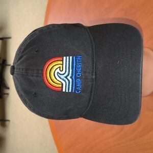 Camp Cherith Embroidered Logo Strapback Cap Hat